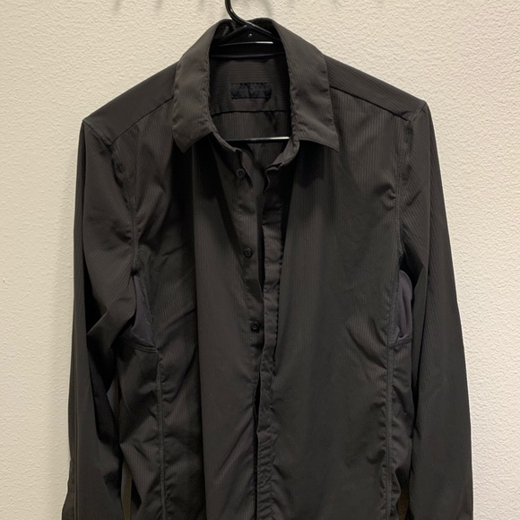 Gray Office Shirt - Picture 2 of 3